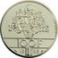 France 100 Francs Fraternity 1988 Proof KM# 966a LIBERTÉ ÉGALITÉ FRATERNITÉ 100 F 19 88 coin reverse