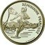 France 100 Francs Ice Skating 1989 Proof KM# 972 RÉPUBLIQUE FRANÇAISE G. YOLDJOGLOU coin obverse
