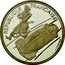 France 100 Francs Bobsledding 1990 Proof KM# 981 RÉPUBLIQUE FRANÇAISE J. JIMENEZ coin obverse
