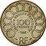 France 100 Francs Jean Monnet 1992 KM# 1120 LIBERTE EGALITE FRATERNITE 100 FRANCS 1992 RF A. PAOLI coin obverse