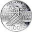 France 100 Francs 200th Anniversary of the Louvre Museum 1993 KM# 1018.1 BICENTENAIRE DU MUSÉE DU LOUVRE 1993 100F coin reverse
