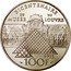 France 100 Francs Bicentennial of the Louvre - Venus de Milo 1993 Proof KM# 1020 100F BICENTENAIRE DU MUSEE DU LOUVRE 1993 coin reverse