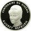 France 100 Francs Audrey Hepburn 1994 Proof KM# 1096 CENTENAIRE DU CINÉMA AUDREY HEPBURN coin reverse