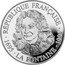 France 100 Francs 300th Anniversary of the Death of the Poet Jean de La Fontaine 1995 Proof KM# 1136 RÉPUBLIQUE FRANÇAISE 1695 LA FONTAINE 1995 coin obverse