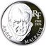 France 100 Francs Andre Malraux 1997 Proof KM# 1952 RF 1901 1976 ANDRÉ MALRAUX coin obverse