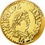 France 100 Francs Denier of Charlemagne 2000 Proof KM# 1233 KAROLVS IMP AVG coin reverse