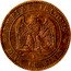 France 2 Centimes Napoleon III 1855 B (d) KM# 776.2 EMPIRE FRANÇAIS B DEUX CENTIMES coin reverse