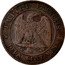France 2 Centimes Napoleon III 1861 BB KM# 796.2 EMPIRE FRANÇAIS BB DEUX CENTIMES coin reverse