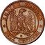 France 2 Centimes Napoleon III 1861 K KM# 796.3 EMPIRE FRANÇAIS K DEUX CENTIMES coin reverse