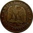 France 2 Centimes Napoleon III 1862 A KM# 796.4 EMPIRE FRANÇAIS A DEUX CENTIMES coin reverse
