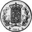 France 2 Francs Louis XVIII 1816 A KM# 710.1 2 F 1816 A coin reverse