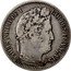 France 2 Francs Louis Philippe I 1837 W KM# 743.13 LOUIS PHILIPPE I ROI DES FRANÇAIS DOMARD. F. coin obverse