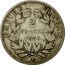 France 2 Francs Napoleon III 1856 D KM# 780.3 EMPIRE FRANÇAIS 2 FRANCS 1856 D coin reverse