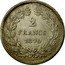 France 2 Francs Ceres 1870 A KM# 816.1 2 FRANCS 1870 A coin reverse