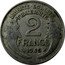 France 2 Francs Marianne 1946 KM# 886a.1 LIBERTE-EGALITE FRATERNITE 2 FRANCS 1950 coin reverse