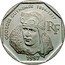 France 2 Francs 80th Anniversary of the Death of Georges Guynemer 1997 KM# 1187 GEORGES GUYNEMER 1894-1917 RF 1997 coin obverse