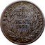 France 20 Centimes Napoleon III 1854 A KM# 778.1 EMPIRE FRANÇAIS 20 CENT. 1857 A coin reverse