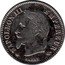 France 20 Centimes Napoleon III 1868 A KM# 808.1 NAPOLEON III EMPEREUR BARRE coin obverse