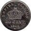 France 20 Centimes Napoleon III 1868 A KM# 808.1 EMPIRE FRANÇAIS 20 CENT. 1867 A coin reverse