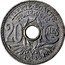 France 20 Centimes Phrygian Cap 1945 KM# 907.1 LIBERTE EGALITE FRATERNITE 20 CMES 1946 coin reverse