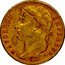 France 20 Francs Hundred Days. Napoleon 1815 A KM# 705.1 NAPOLEON EMPEREUR. DROZ F. coin obverse