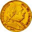 France 20 Francs Louis XVIII 1815 B KM# 706.2 LOUIS XVIII ROI DE FRANCE TIOLIER coin obverse