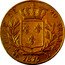 France 20 Francs Louis XVIII 1815 L KM# 706.4 PIECE DE 20 FRANCS 1815 L coin reverse