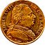 France 20 Francs Louis XVIII 1815 W KM# 706.6 LOUIS XVIII ROI DE FRANCE TOILIER coin obverse