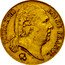France 20 Francs Louis XVIII 1820 T KM# 712.8 LOUIS XVIII ROI DE FRANCE. MICHAUT F coin obverse