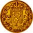 France 20 Francs Louis XVIII 1824 MA KM# 712.6 20 F 1824 MA coin reverse