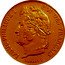 France 20 Francs Louis-Philippe I 1848 A KM# 750.1 LOUIS PHILIPPE I ROI DES FRANÇAIS DOMARD. F. coin obverse