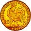 France 20 Francs Marianne. Rooster 1905 A KM# 847 LIBERTE EGALITE FRATERNITE 20 FCS 1905 coin reverse