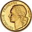 France 20 Francs Marianne. Without B 1951 4 plumes KM# 917.1 REPUBLIQUE FRANÇAISE G GUIRAUD coin obverse