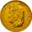 France 40 Francs Louis Philippe I 1834 L KM# 747.3 LOUIS PHILIPPE I ROI DES FRANÇAIS DOMARD. F. coin obverse