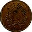 France 5 Centimes Napoleon I Antwerp. Siege Coinage 1814 KM# 2.2 ANVERS N 1814 coin obverse