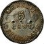 France 5 Centimes Napoleon I Antwerp. Siege Coinage 1814 KM# 2.4 MONNAIE 5 CENT OBSIDIONALE coin reverse