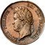 France 5 Centimes Louis Philippe I 1839 A KM# 12 LOUIS PHILIPPE I ROI DES FRANÇAIS. TIOLIER ET BARRE coin obverse
