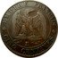 France 5 Centimes Napoleon III 1856 B KM# 777.2 EMPIRE FRANÇAIS B CINQ CENTIMES coin reverse
