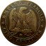France 5 Centimes Napoleon III 1865 BB KM# 797.2 EMPIRE FRANÇAIS BB CINQ CENTIMES coin reverse