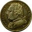 France 5 Francs Louis XVIII 1814 KM# M11a LOUIS XVIII ROI DE FRANCE. TIOLIER F. coin obverse