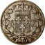 France 5 Francs Charles X 1830 M KM# 728.9 5 F 1830 M coin reverse
