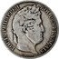 France 5 Francs Louis Philips I 1831 D KM# 744.2 LOUIS PHILIPPE I ROI DES FRANÇAIS DOMARD.F. coin obverse