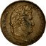 France 5 Francs Visit of King Louis Philippe I to Rouen mint 1831 KM# M20a LOUIS PHILIPPE I ROI DES FRANÇAIS DOMARD. F. coin obverse