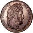 France 5 Francs Louis Philips I. 1833 I KM# 749.6 LOUIS PHILIPPE I ROI DES FRANÇAIS DOMARD.F. coin obverse