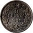 France 5 Francs Louis Philips I 1833 M KM# 749.9 5 FRANCS 1836 M coin reverse