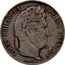 France 5 Francs Louis Philips I 1835 D KM# 749.4 LOUIS PHILIPPE I ROI DES FRANÇAIS DOMARD.F. coin obverse