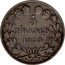 France 5 Francs Louis Philips I 1835 D KM# 749.4 5 FRANCS 1832 D coin reverse