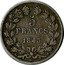 France 5 Francs Louis Philippe I 1845 A (p) KM# 749.1 5 FRANCS 1832 A coin reverse