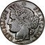 France 5 Francs Ceres 1850 A KM# 761.1 REPUBLIQUE FRANÇAISE. CONCOR E.A.OUDINÉ.F. coin obverse