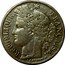 France 5 Francs Ceres 1850 BB KM# 761.2 REPUBLIQUE FRANÇAISE. E. A. OUDINE. F. coin obverse